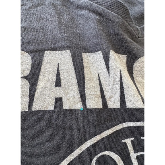 VTG Ramones Shirt Womens 3X Plus Black V Neck Band Graphic Punk Rock Tee T-Shirt - Picture 6 of 6